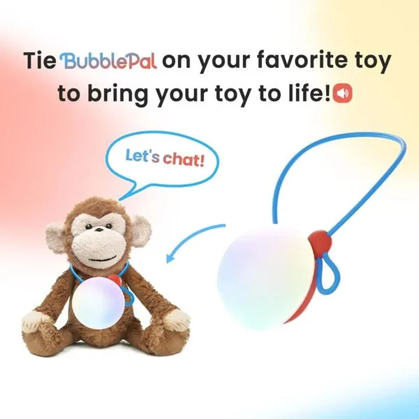 Interactive AI Toy,Bring Fun Learning Companionship to Kids,AI Companion Toy,Wearable to Any Plush Toy,Birthday Gift for Kids - Image 6