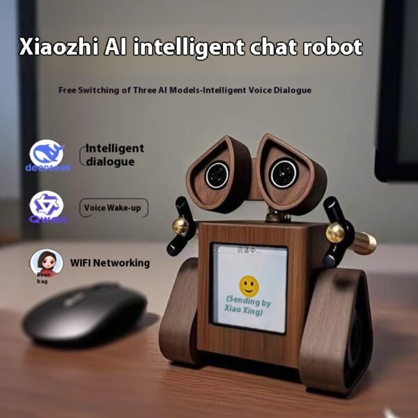Xiaozhi Ai toy deepseek bean bag robot speaker desktop artificial intelligence voice conversation chat companion - Image 3