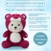 AI intelligent dialogue companion toys children's fun interactive coaxing to sleep bear doll cartoon enlightenment gift for children - Image 4
