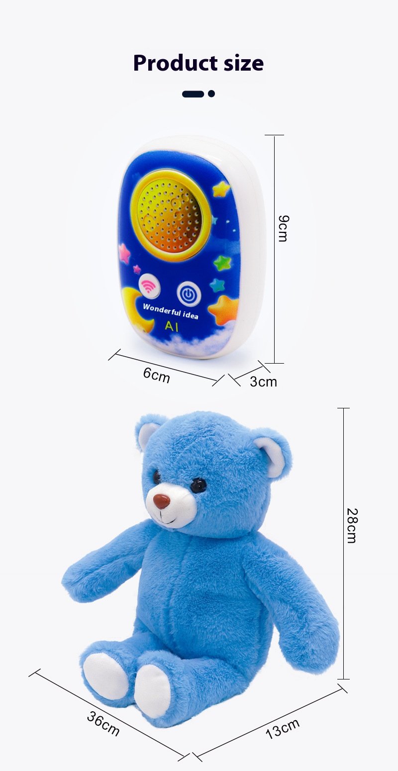 Cuddlo Lina the Bear — Big hugs, calm hearts, peaceful nights (Copy) 18 描述图 13