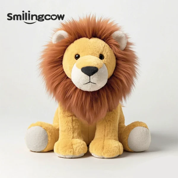 smilingcow狮子玩偶公仔毛绒玩具宝宝安抚玩偶抱睡娃娃送女友礼物